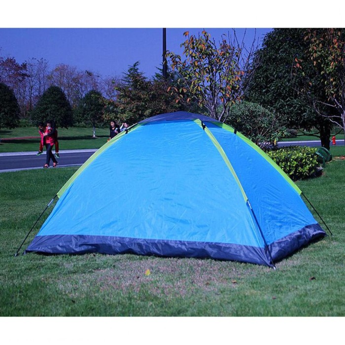 Tenda Camping Double Layer Door Camping Tent Tenda Outdoor