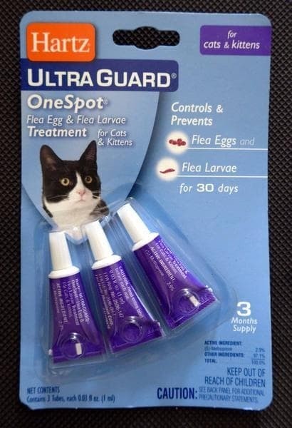 hartz ultraguard one spot for cats