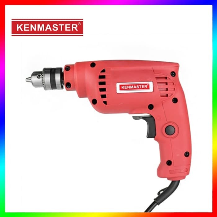 Kenmaster KM-603R Drill Reversible -Mesin Bor Listrik Bolak Balik 10mm