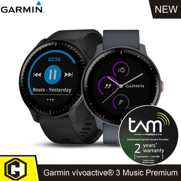 target vivoactive 3 music