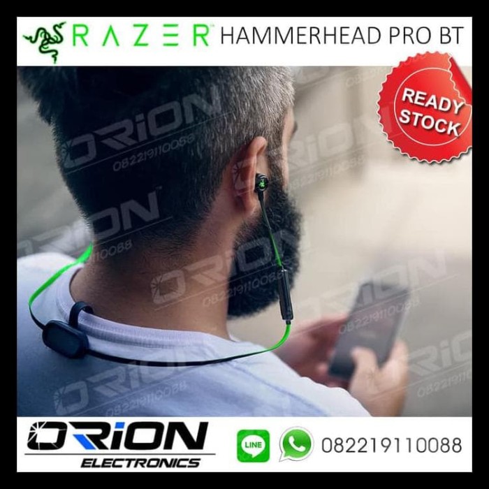 TERBATAS Razer Hammerhead BT Bluetooth Earphone Gaming BIG SALE