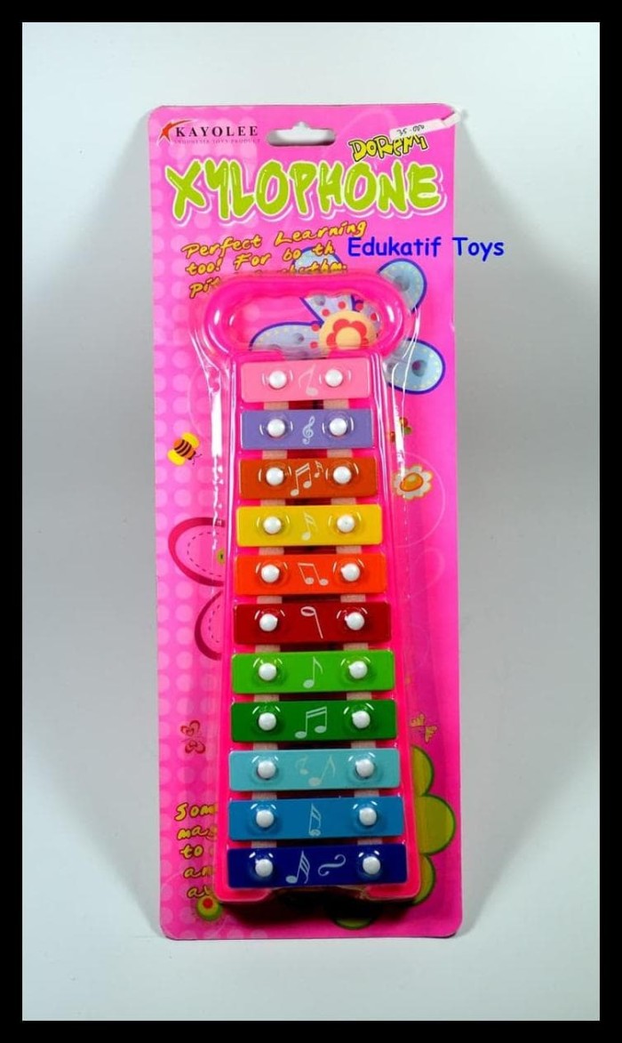 TERUJI Mainan Anak Alat Musik Xylophone MURAH