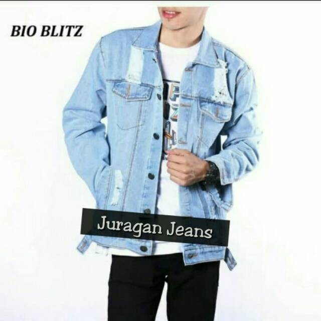 48 Koleksi Model Cowok Pake Jaket Jeans Gratis Terbaru