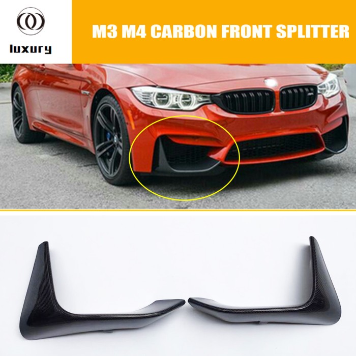 Carbon Fiber Painted Vinyl Rear Bumper Guard Sill Sticker for BMW 1 3 4 5 M3 M4
