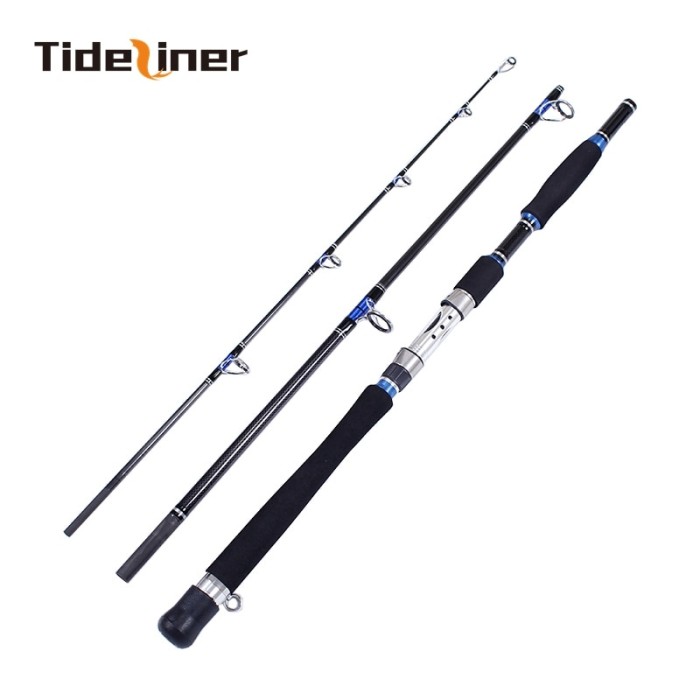 hard glass fiber telescopic fishing rod sea travel spinning pole fishing tool PQ