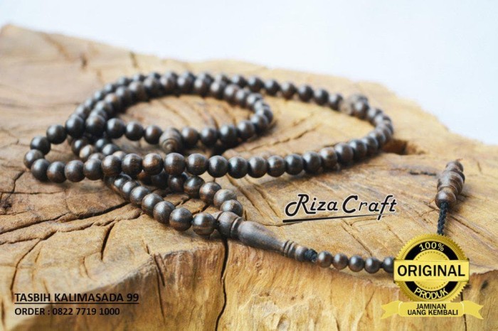 Sale - Tasbih Kayu Kalimasada Kalimosodo 99 Butir. Asli- Bersertifikat