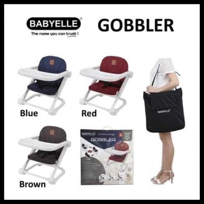 jual babyelle booster seat gobbler be 906 kursi makan lipat baby elle jakarta timur lilbul grosirbabyshop tokopedia