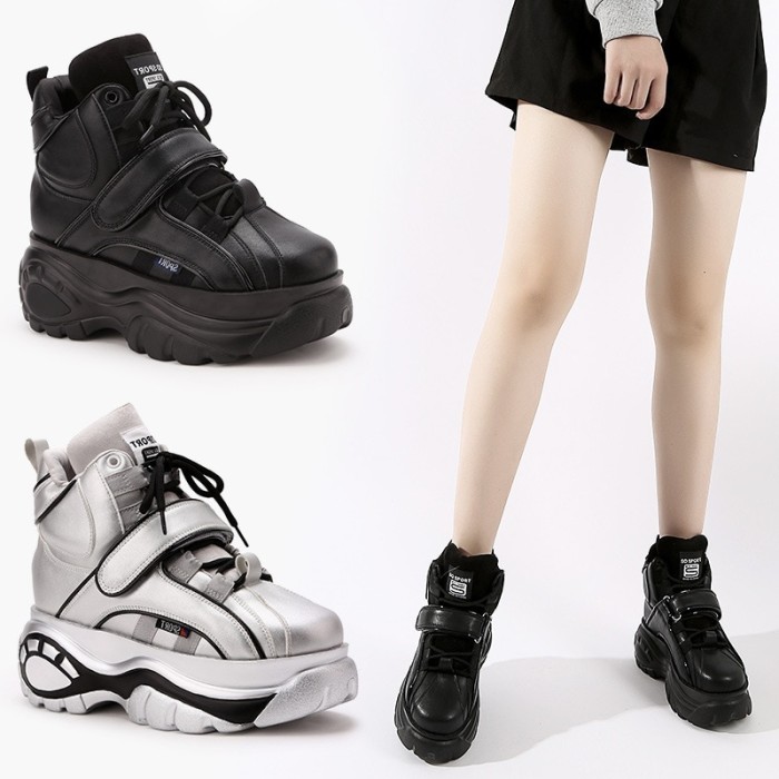 sepatu platform sneakers