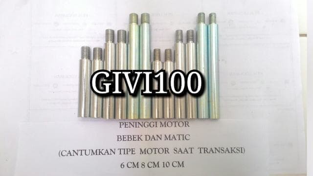Foto Produk peninggi skok / shock / sulingan depan bebek / matic honda & yamaha - tanpa bubble dari KUFA Varian