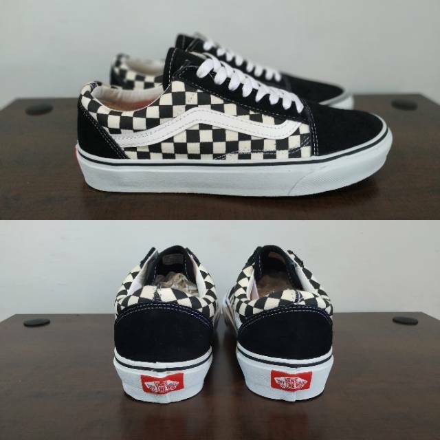 harga sepatu vans checkerboard original