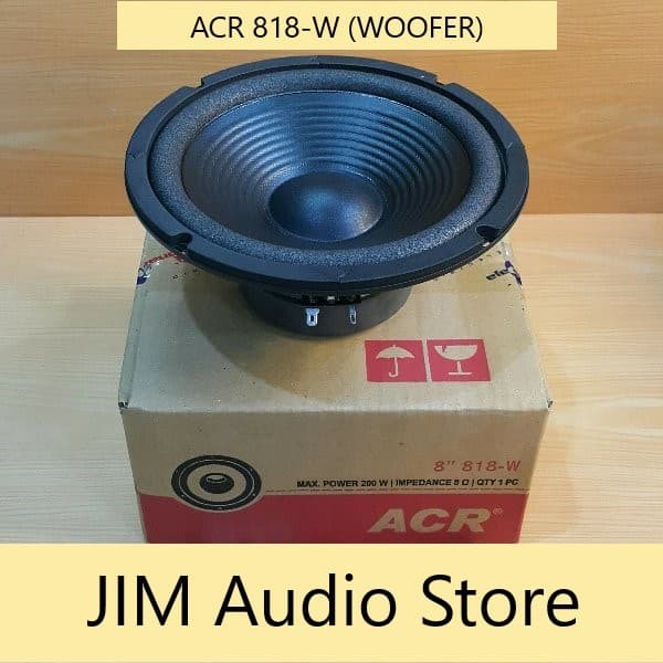 speaker woofer 8 inch acr