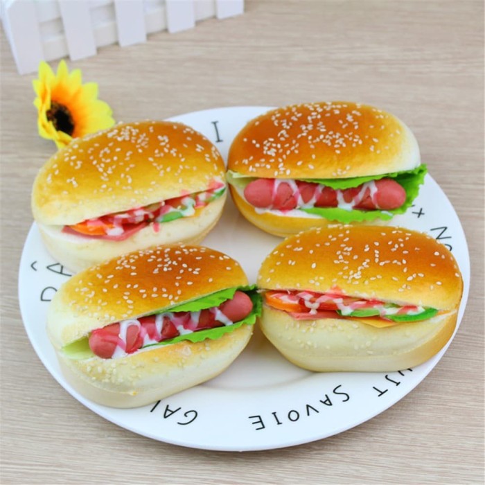 squishy burger jumbo