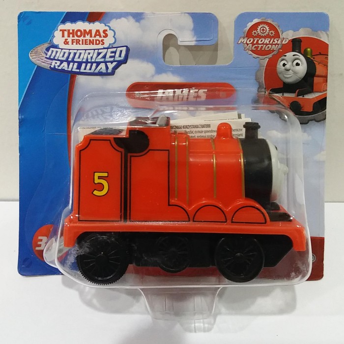 Foto Produk MATTEL, Thomas & Friends Motorized Railway - James dari Top Bricks & Toys