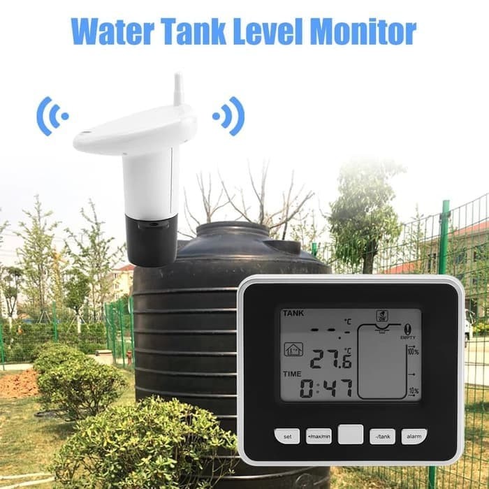 Jual WATER TANK METER WITH TEMPERATURE SENSOR WIRELESS Jakarta Utara