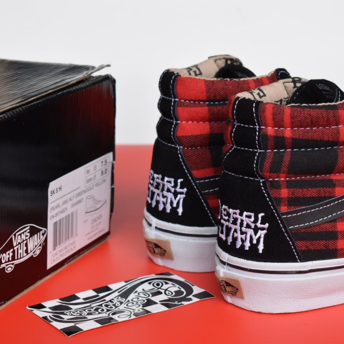 vans pearl jam