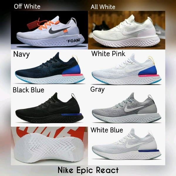 harga sepatu nike epic react flyknit