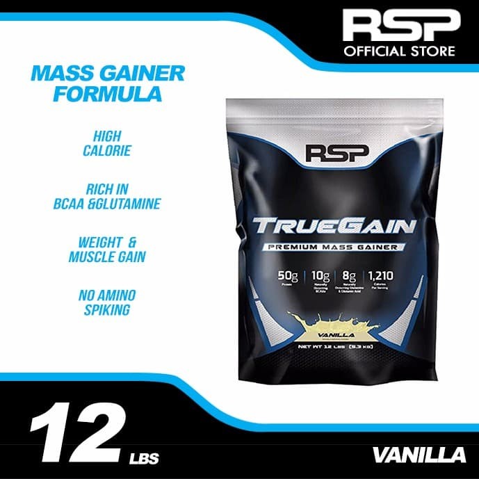 Rsp True Gain Nutrition Facts Nutritionwalls