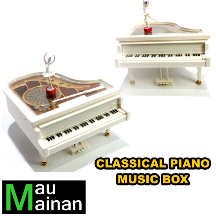 Classical Piano Music Box - Kotak Musik Piano Ballerina