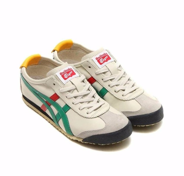 onitsuka tiger mexico 66 cream green