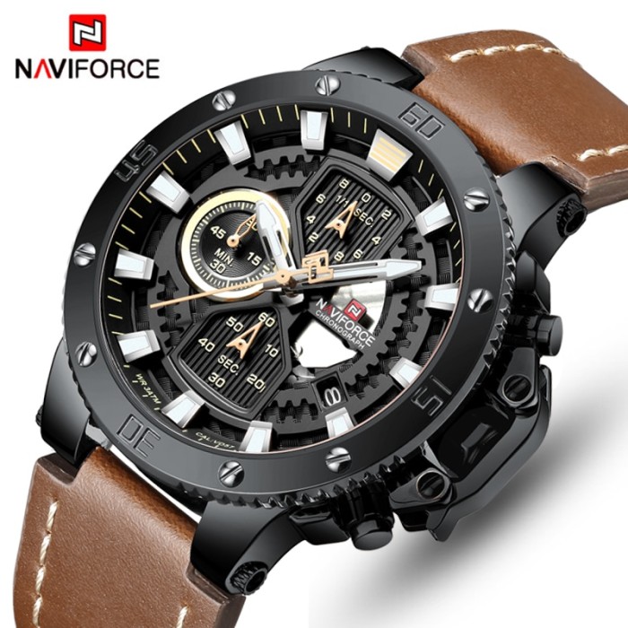naviforce men's fashion sport watches
