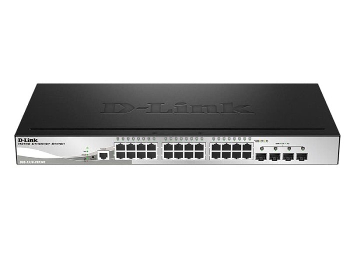 Switch Gestito A 28 Porte Gigabit Con Supporto Stack, 4 Porte 10G SFP Ports Dgs 1510 28x 56542823