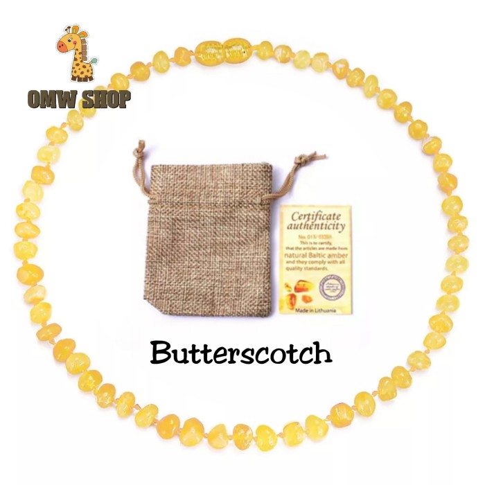 baltic amber teething bracelet