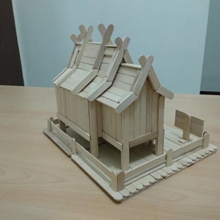 470+ Gambar Miniatur Rumah Betang Terbaik