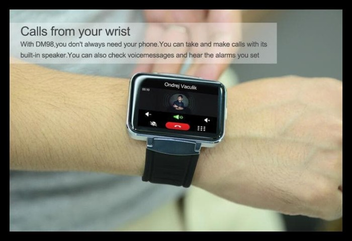 dm98 android smart watch 3g