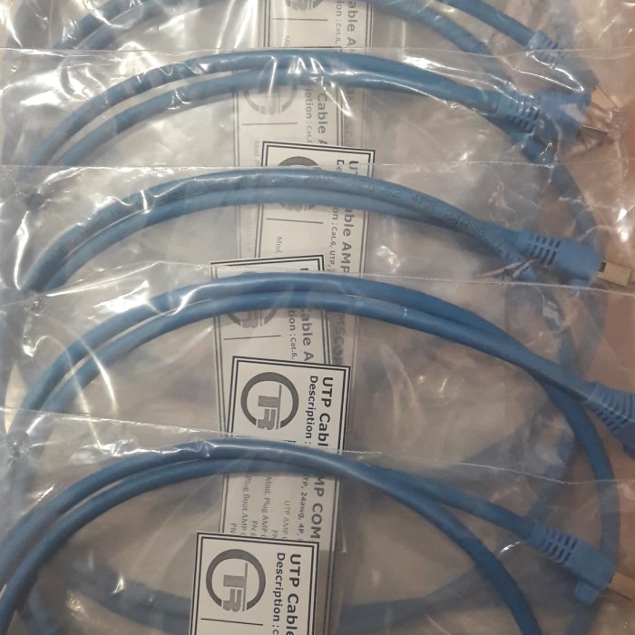 Jual Patch Cord UTP AMP CommScope Cat6 5 meter Kab. Bogor rGpStore