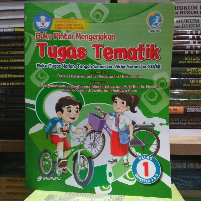 Jual Buku Pintar Mengerjakan Tugas Tematik SD MI Kelas 1 Jual Buku Pintar Mengerjakan Tugas Tematik SD MI Kelas 1