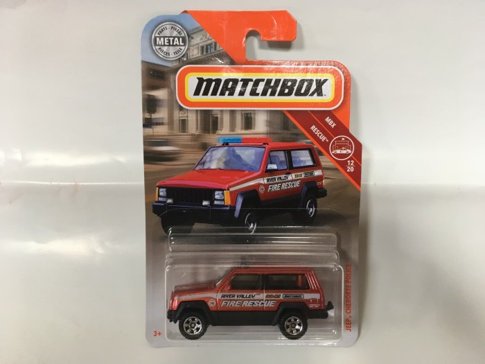 matchbox jeep cherokee police