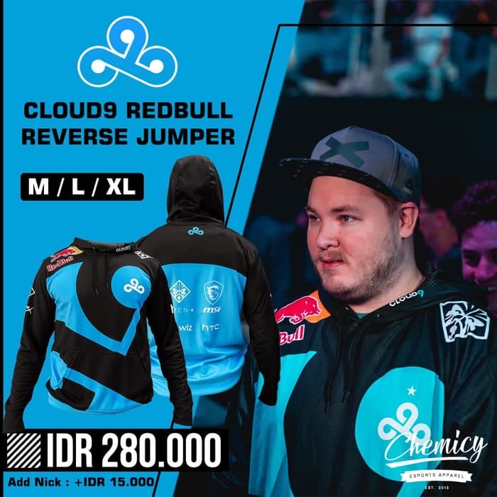 cloud 9 reverse hoodie