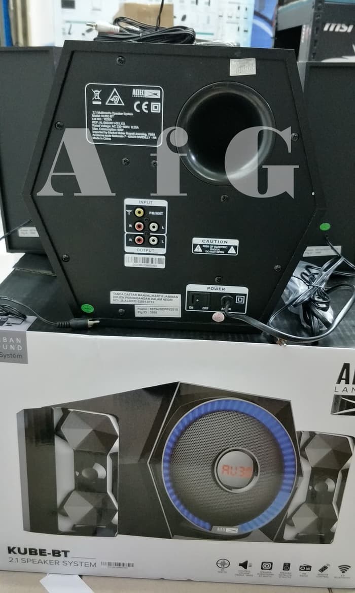 altec lansing kube bt