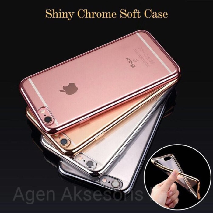 Case CasinG Soft List Chrome Oppo Neo 9 A37 Kondom