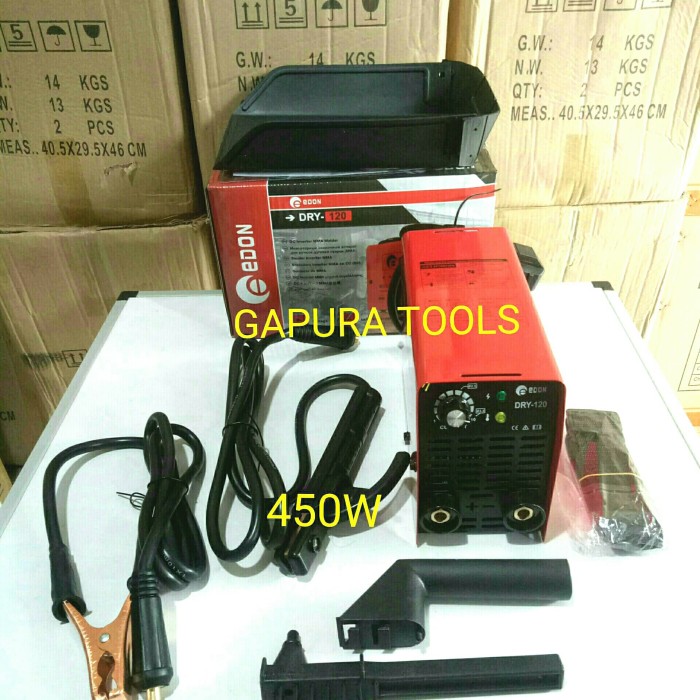 Jual Mesin Las Listrik EDON  Dry 120 IGBT 450 watt 