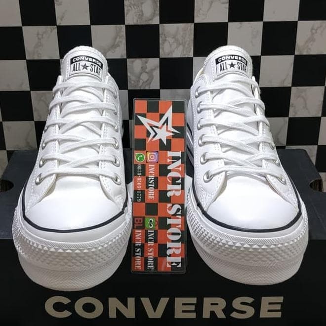converse chuck ox leather lift