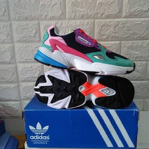adidas falcon women's multicolor