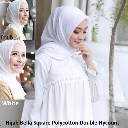 30 Ide Keren Kerudung Anti Air Warna  Putih  Naana Banaana