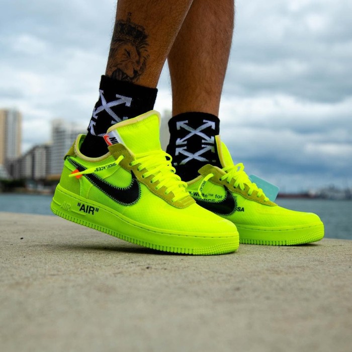 nike af1 off white volt