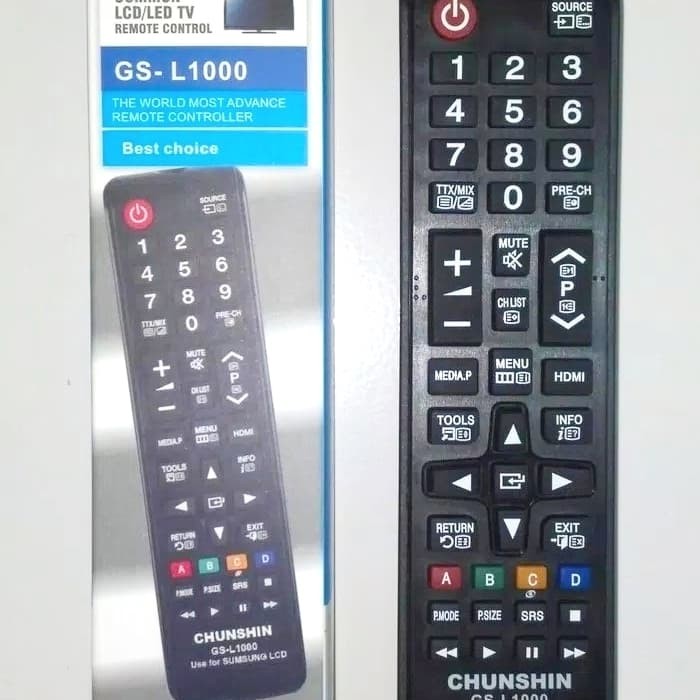 REMOT/REMOTE TV SAMSUNG LCD/LED/PLASMA UNIVERSAL/MULTI/SERBA GUNA(CS)