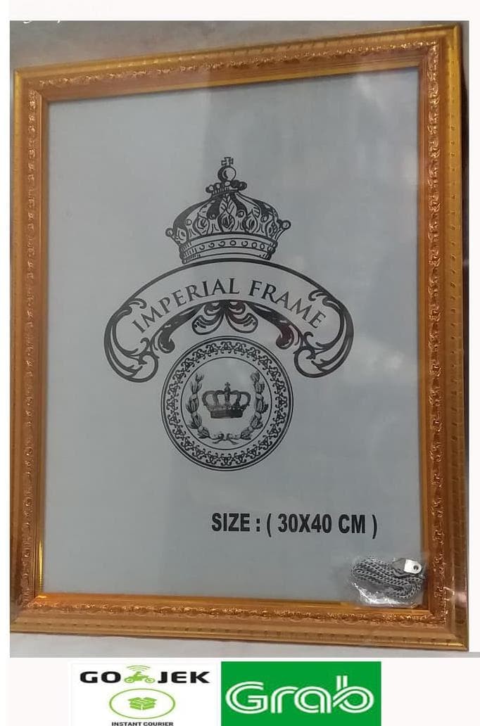 Jual Promo Bingkai Foto Frame Foto Pigura Foto A3 30x40 Ukir Kuning Kembangan Priscillakemur23 Acc Tokopedia