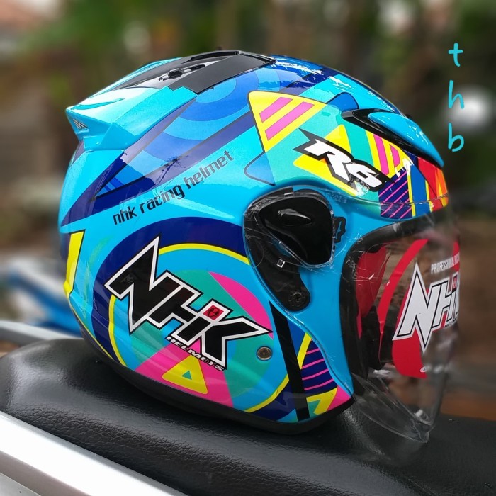 Jual Nhk R6 Picman Blue Kota Bogor Toko Helm Bogor Tokopedia