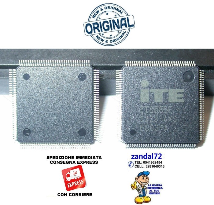 1PCS ITE8585E ITB585E IT8S85E IT85B5E IT858SE FX IT8585EFXA IT8585E FXA TQFP128