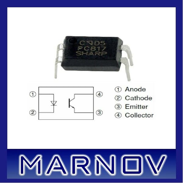 Jual PC817 817 PC817C DIP Optocoupler Photocoupler 4 Pin Kota Bandung