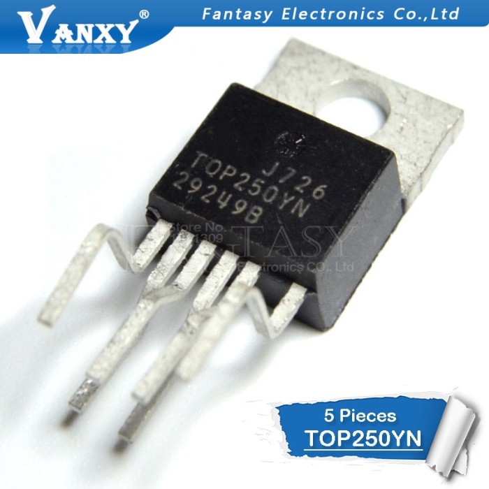5PCS TOP246YN TOP246 TO-220-6 Integrated Off-line Switcher IC new