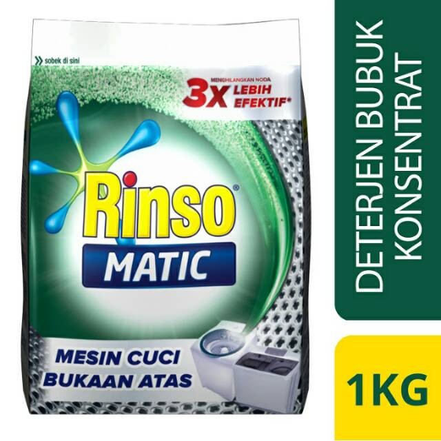 Jual Rinso Detergent Matic Top Load 1 kg - Jakarta Pusat