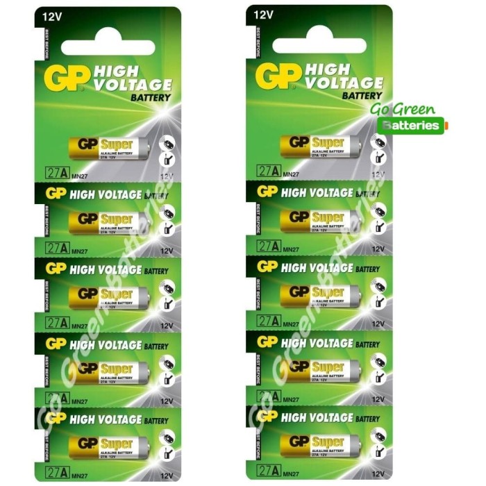 Foto Produk BATERAI SUPER ALKALINE GP27 27A GP27A 27 A 12VOLT dari CITRA SENEN