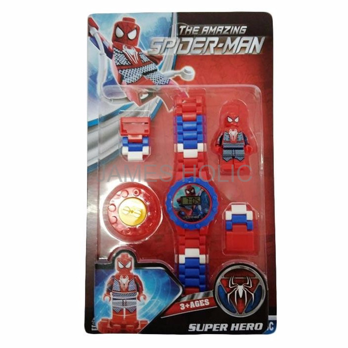 spiderman lego watch