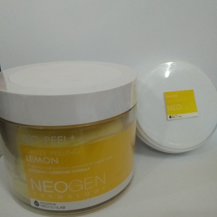Foto Produk SHARE in Jar 5 LEMBAR Neogen Dermalogy Bio Peel Gauze Peeling LEMON dari Saranghae House