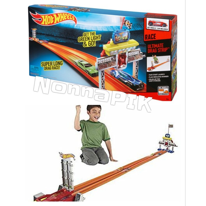 hot wheels drag race